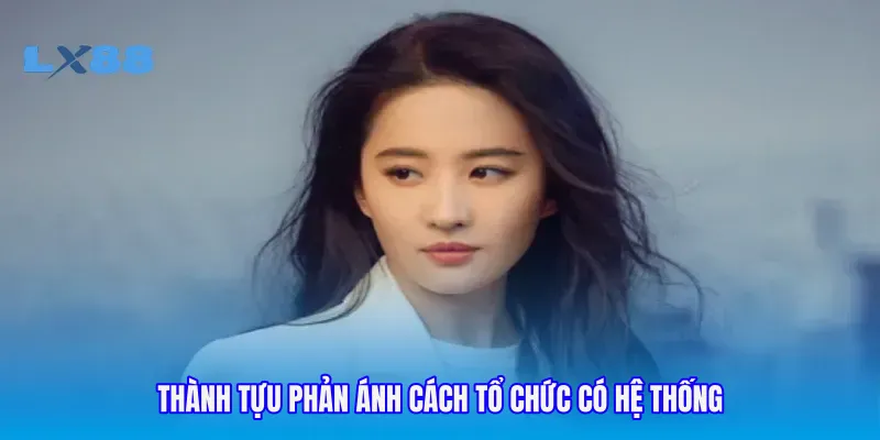 Thành tựu phản ánh cách tổ chức có hệ thống